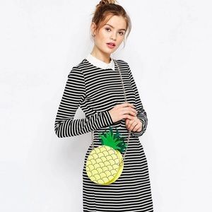 Nasty Gal Pineapple Crossbody Purse